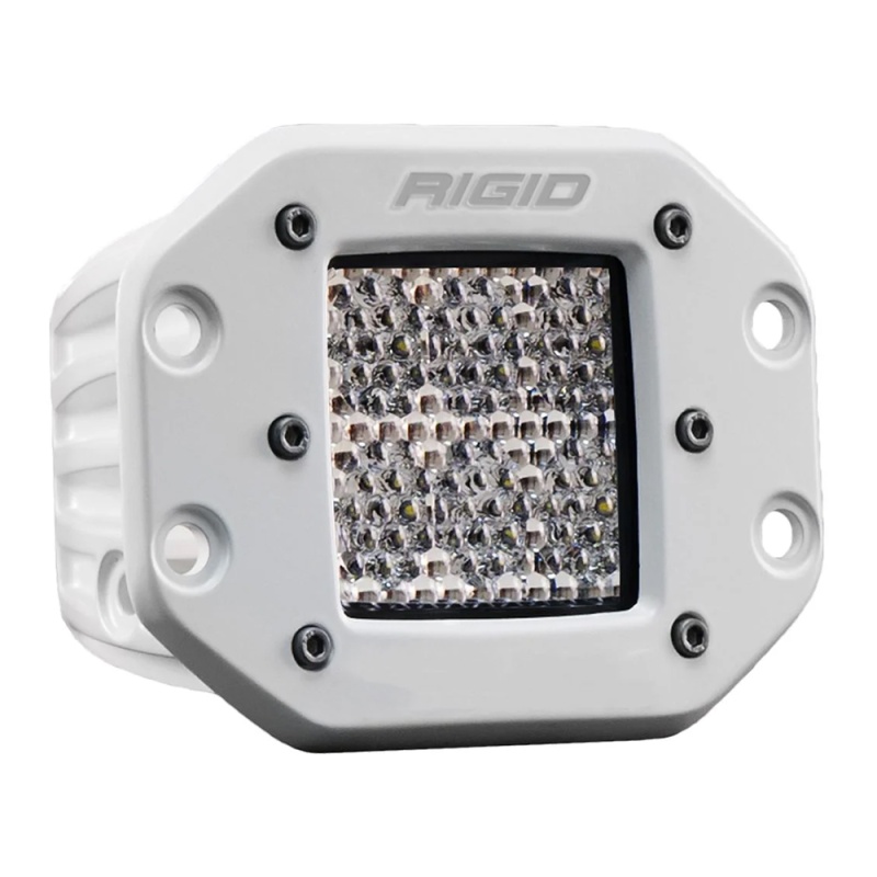 Rigid Industries D-Series Pro Hybrid Diffused Flush Mount White Light