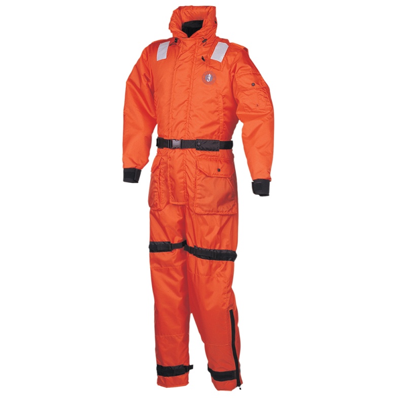 Mustang Deluxe Anti-Exposure Coverall & Worksuit - Xs - Orange