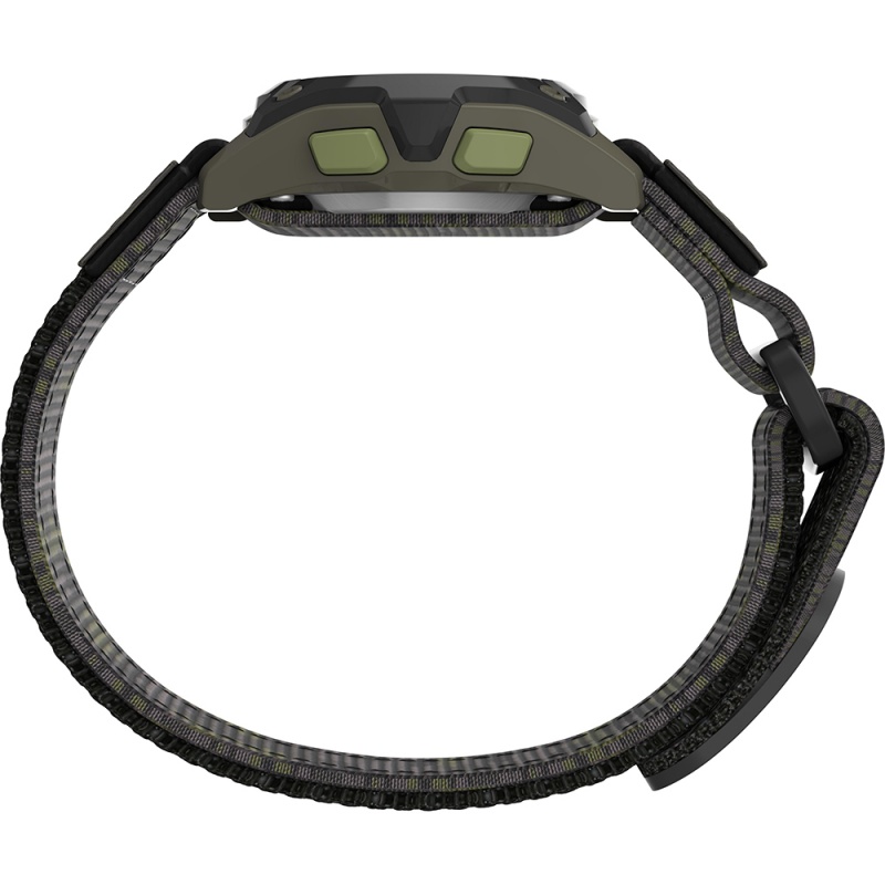 Timex Kid's Digital 35Mm Watch - Green Camo W/Fastwrap Strap