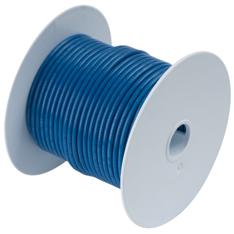 Ancor Dark Blue 12 Awg Tinned Copper Wire - 25'