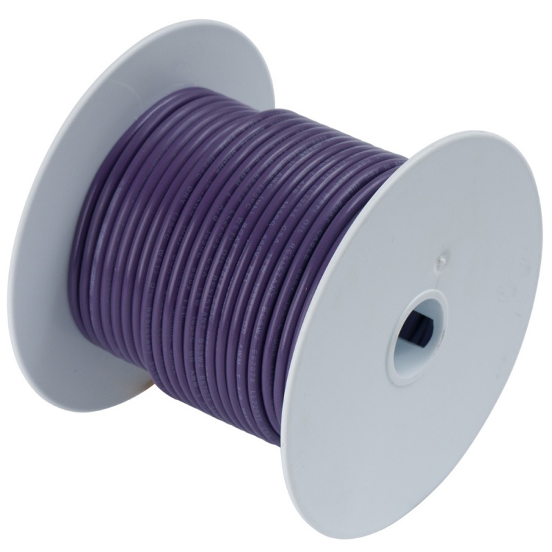 Ancor Purple 18 Awg Tinned Copper Wire - 1,000'