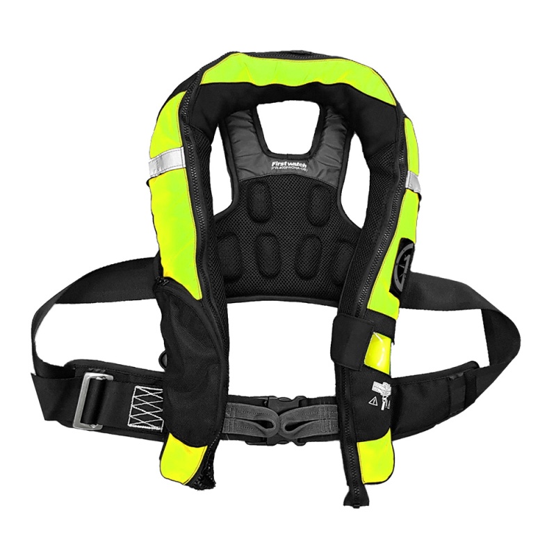 First Watch Fw-40Pro Ergo Auto Inflatable Pfd - Hi-Vis Yellow