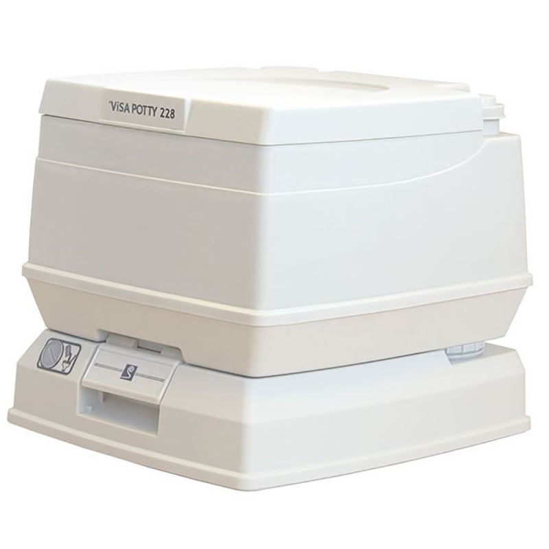 Dock Edge Visa Potty Portable Toilet - 8l
