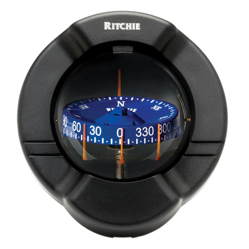 Ritchie Ss-Pr2 Supersport Compass - Dash Mount - Black