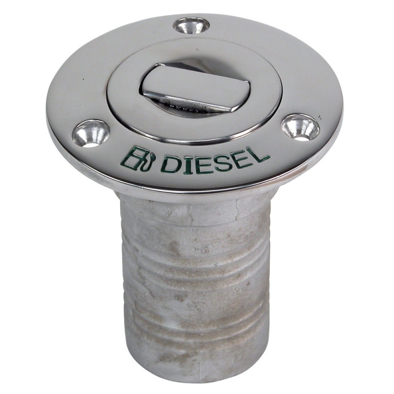 Whitecap Bluewater Push Up Deck Fill - 2" Hose - Diesel