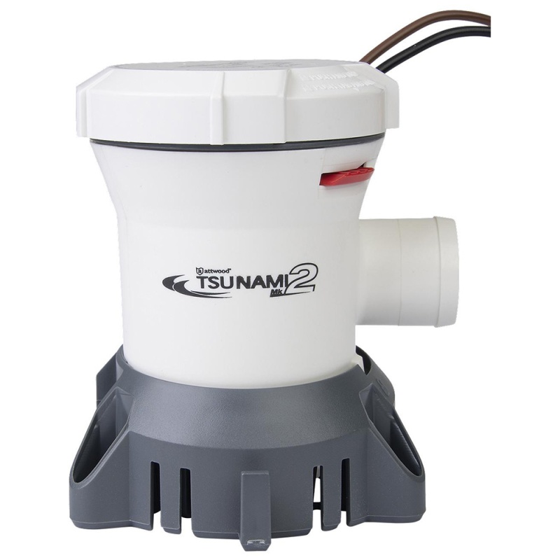 Attwood Tsunami Mk2 Manual Bilge Pump - T1200 - 1200 Gph & 12v
