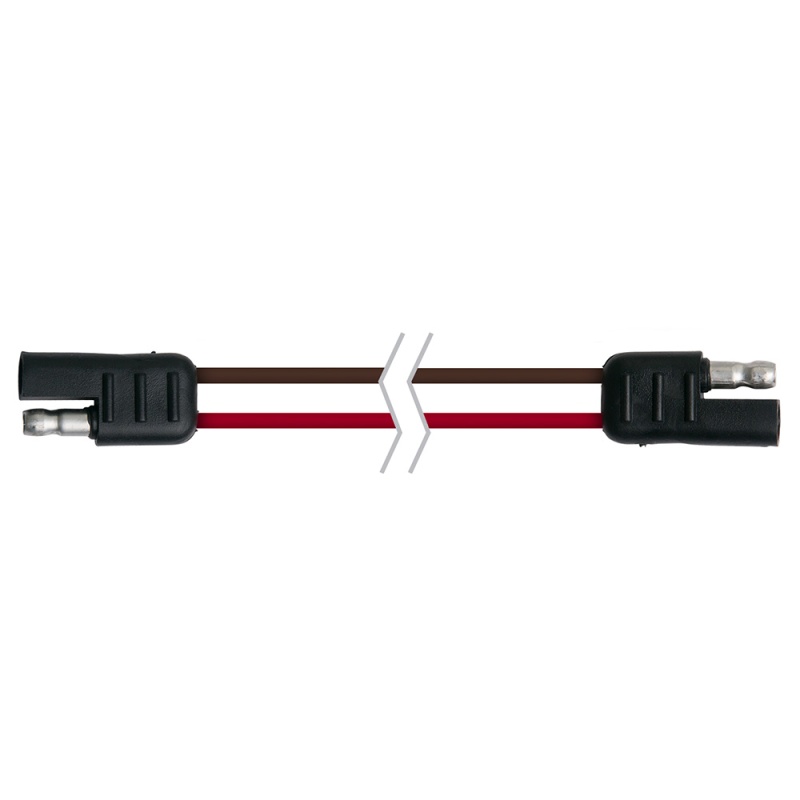 Ancor Trailer Connector-Flat 2-Wire - 12" Loop