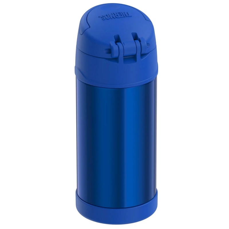Thermos Funtainer® Stainless Steel Insulated Blue Water Bottle W/Straw - 12Oz