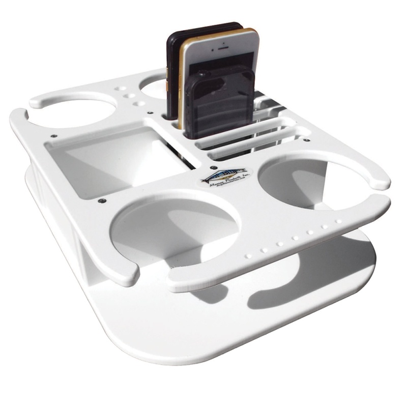 Deep Blue Marine Phone/Drink Holder W/Suction Cups