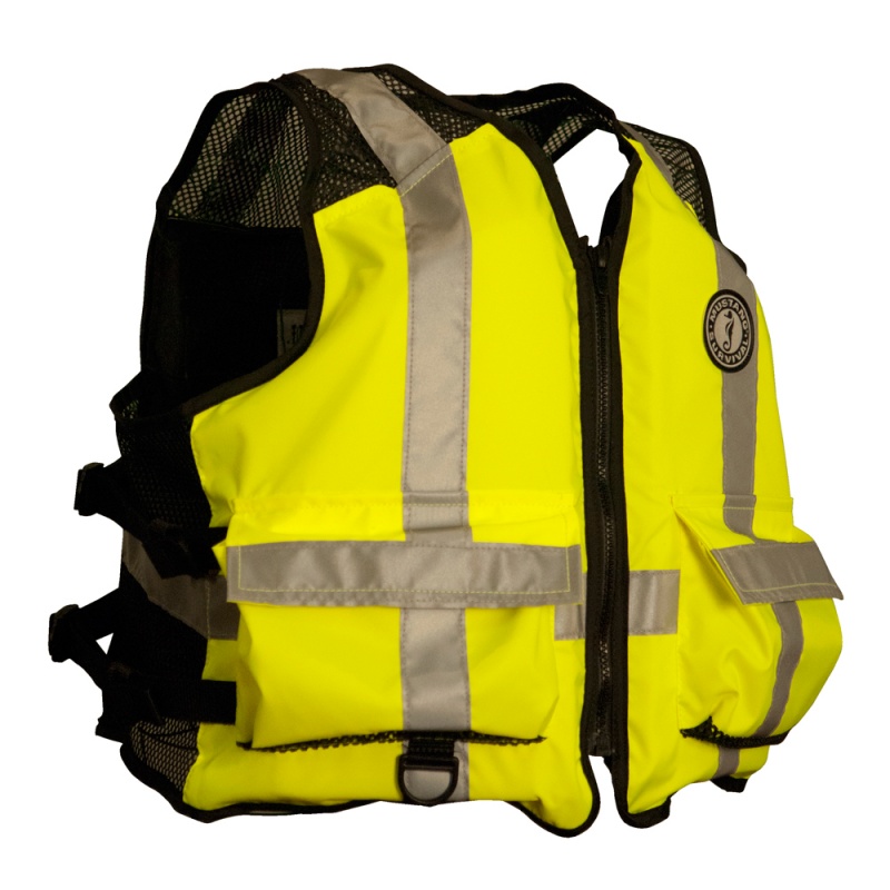 Mustang High Visibility Industrial Mesh Vest - S/m