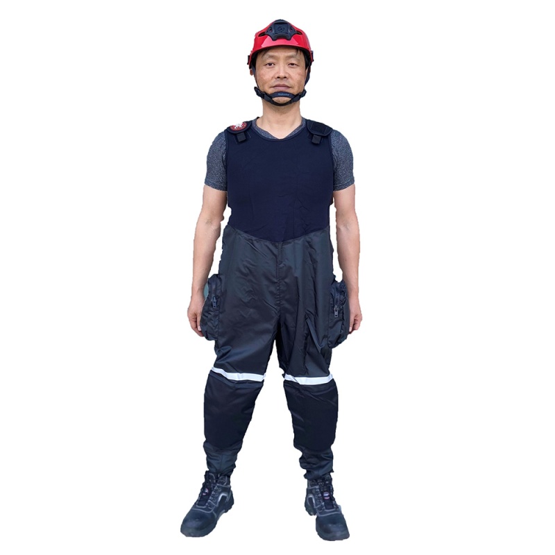 First Watch Responder Utility Waders - Black/Grey - S/m