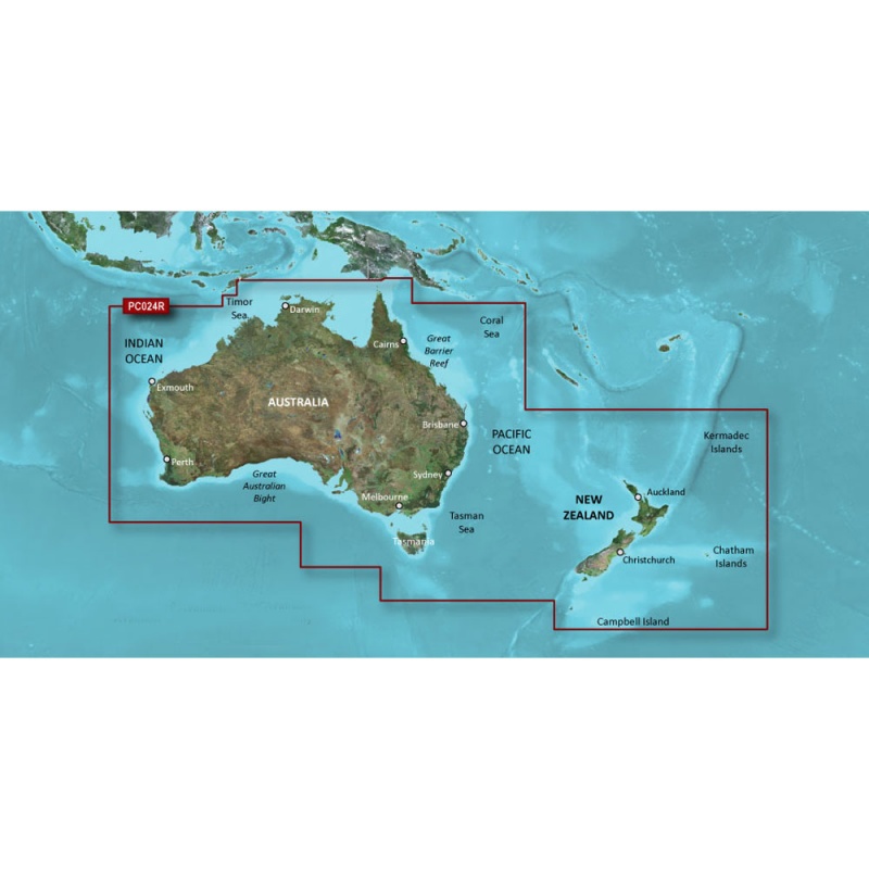 Garmin Bluechart® G3 Hd - Hxpc024r - Australia & New Zealand - Microsd™/Sd™