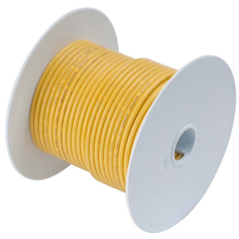 Ancor Yellow 16 Awg Primary Wire - 100'