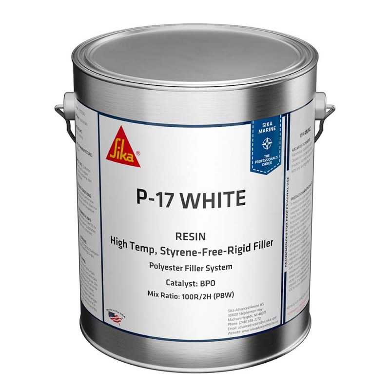 Sika Sikabiresin® Ap017 White Gallon Can Bpo Hardener Required