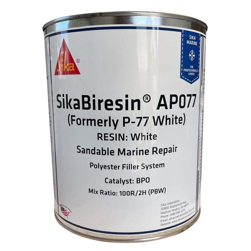 Sika Sikabiresin® Ap077 White Gallon Bpo Hardener Required