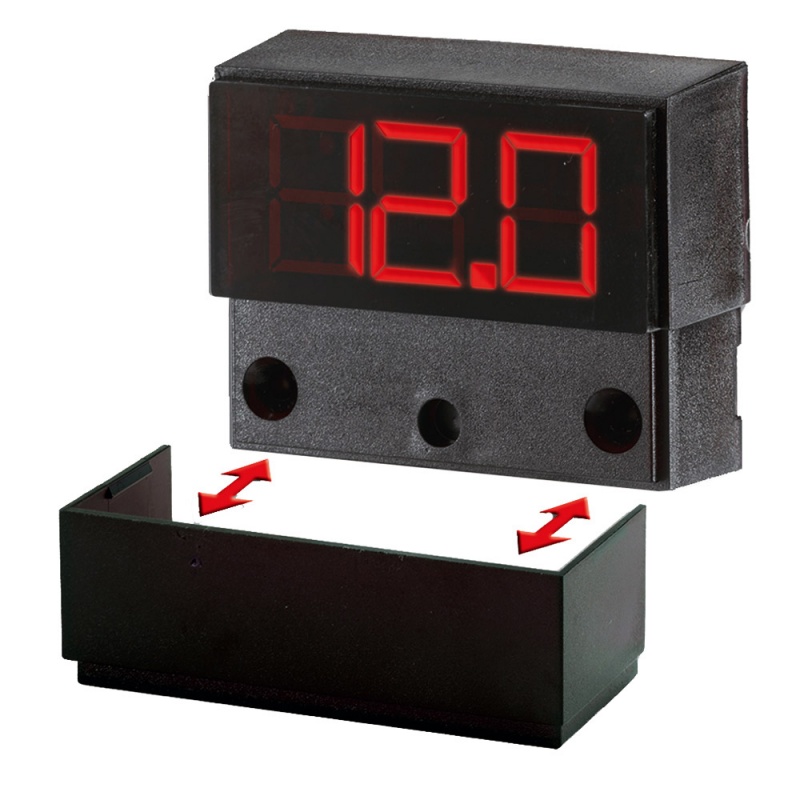 Paneltronics Digital Dc Ammeter - 0-100Dca 12/24 Volts System