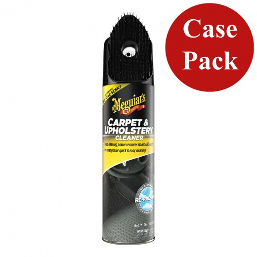 Meguiar's Carpet & Upholstery Cleaner 19Oz Case of 6