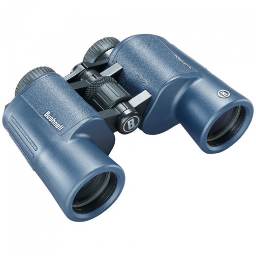 Bushnell 8X42mm H2o Binocular - Dark Blue Porro Wp/Fp Twist Up Eyecups