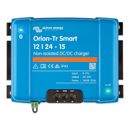 Victron Orion-Tr Smart 12/24-15 15A (360W) Non-Isolated DC-DC or Power Supply