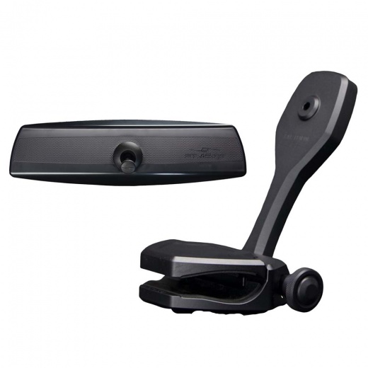 PTM Edge Mirror/Bracket Kit With VR-140 Pro Mirror & ZXR-320 (Black)