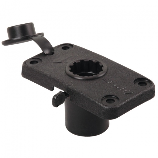 Scotty 244 Locking Flush Deck Mount W/Rain Cap