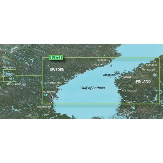 Garmin Bluechart G3 Vision HD - VEU472S - Gulf of Bothnia, Center - microSD/SD
