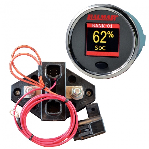 Balmar SG200 Battery Monitor Kit with Display Shunt and 10M Cable