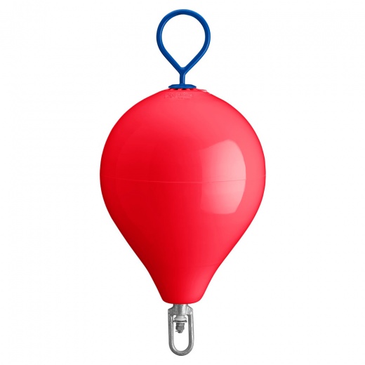 Polyform 17" Cm Mooring Buoy W/Steel Iron - Red