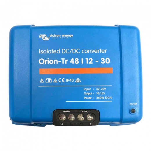 Victron Orion-Tr Dc-Dc Converter 48 Vdc To 12 Vdc 30Amp Isolated