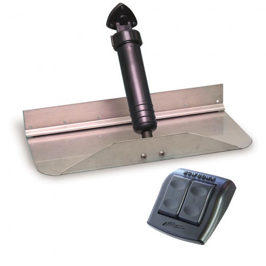 Bennett Trim Tab Kit 36" X 9" W/Euro Rocker Switch