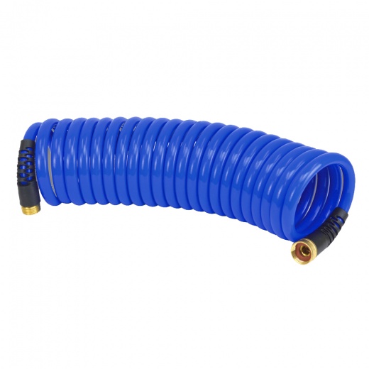 Hosecoil Pro 25' W/Dual Flex Relief 1/2" ID HP Quality Hose