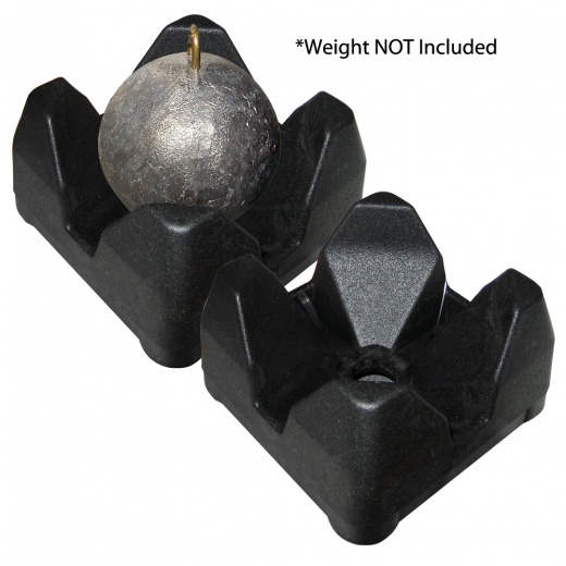 Scotty 3022-Bk Weight Mate - Black 2 Pack