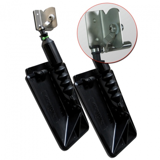 Nauticus Pt9510-40 Sx Protroller Series Trim Tabs 9.5 X 10 F/14-17' Boats W/40-80 Hp