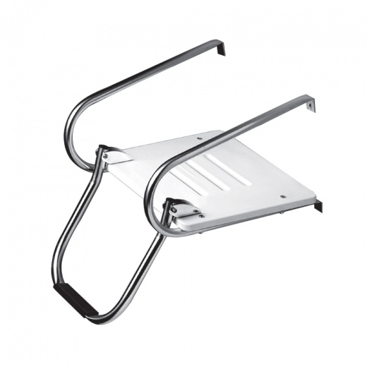 Whitecap White Poly Swim Platform W/Ladder F/Inboard/Outboard Motors