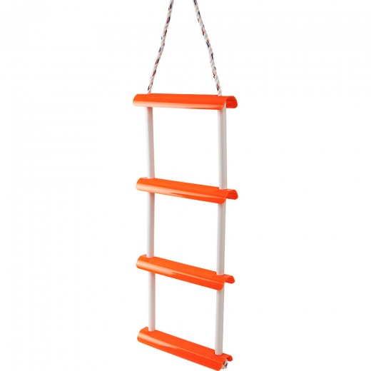 Sea-Dog Folding Ladder - 4 Step: Reliable and Portable Emergency Boarding Ladder
