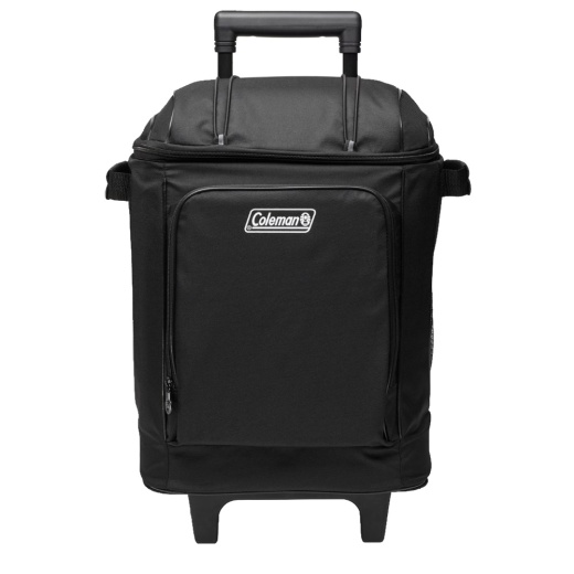 Coleman Chiller 42-Can Soft-Sided Portable Cooler with Wheels - Black