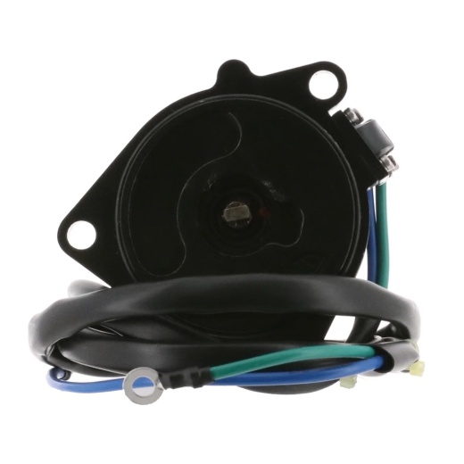 Arco Marine Replacement Outboard Tilt Trim Motor - Yamaha, 2-Wire, 3 Bolt, Flat Blade Shaft