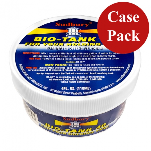 Sudbury Bio-Tank Holding Tank Treatment - 4Oz Case Of 12