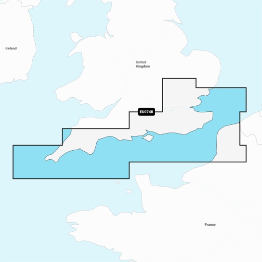 Garmin Navionics Vision+ NVEU074R Marine Chart for England, South Coast