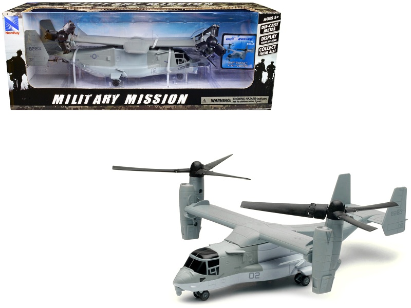 Bell Boeing V-22 Osprey Aircraft #02 Gray 1/72 Diecast Model