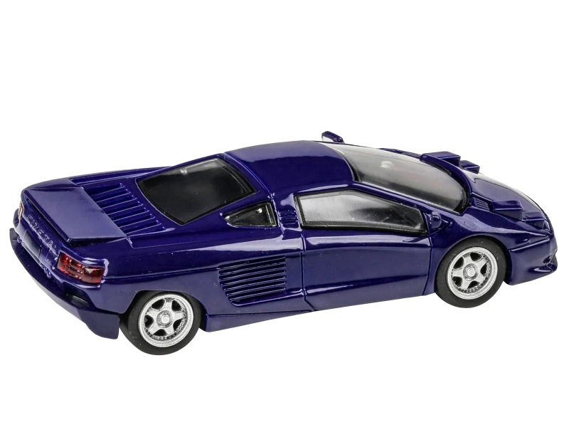 1991 Cizeta V16t Monterey Blue 1/64 Diecast Model Car By Paragon Models