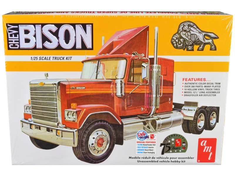 Chevrolet Bison Truck Tractor 1/25 Scale Model Kit by AMT