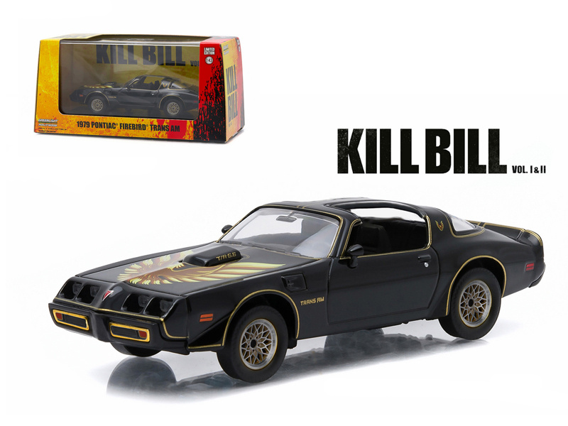 1979 Pontiac Firebird Trans Am "Kill Bill Vol. 2" Movie (2004) 1/43 Diecast Model Car By Greenlight