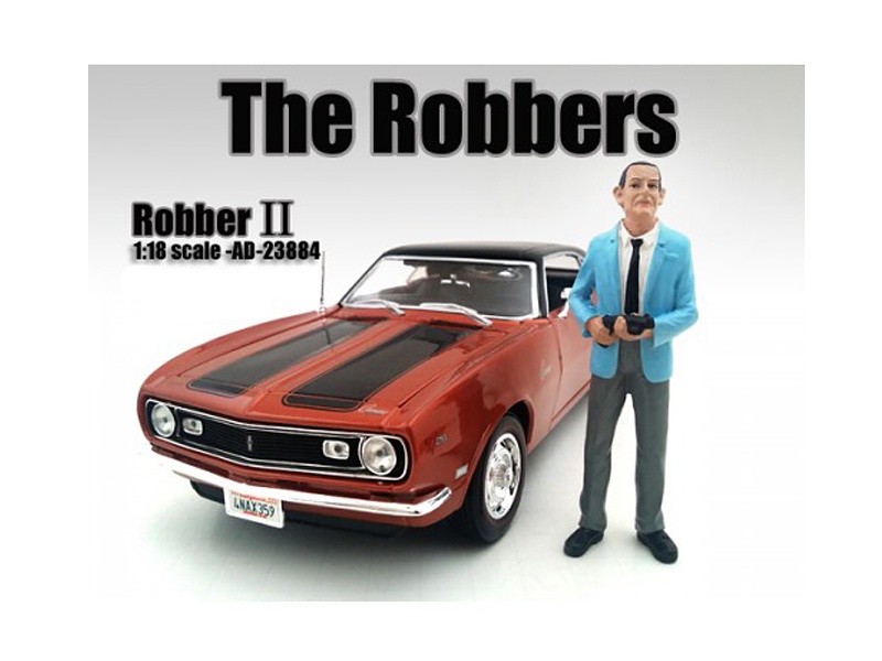 "The Robbers" Robber Ii Figure For 1:18 Scale Models By American Diorama