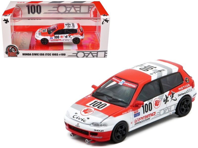 1993 Honda Civic EG6 RHD #100 1:64 Diecast Model