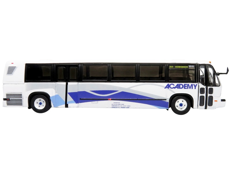 Tmc Rts Transit Bus Academy Bus Lines "22 Hoboken" "Vintage Bus & Motorcoach Collection" 1/87 Diecast Model By Iconic Replicas