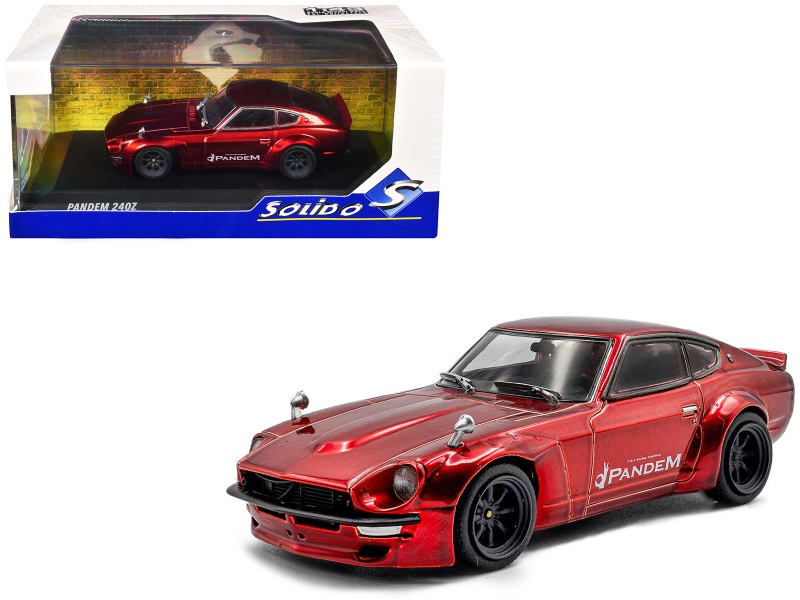 Datsun Pandem 240Z Red Metallic 1/43 Diecast Model Car By Solido
