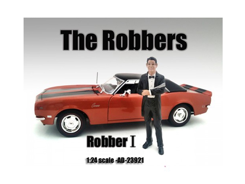 "The Robbers" Robber I Figure For 1:24 Scale Models By American Diorama