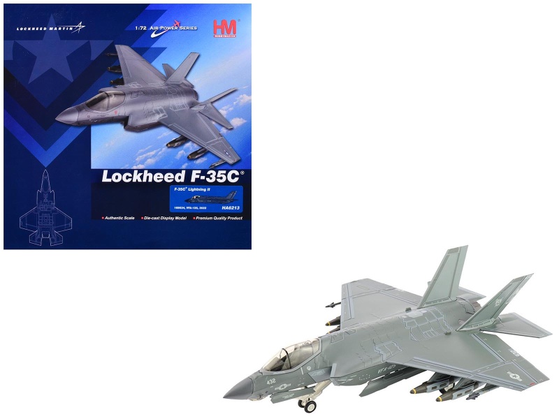 Lockheed F-35C Lightning II 169034 VFA-125 Rough Raiders 1:72 Diecast Model