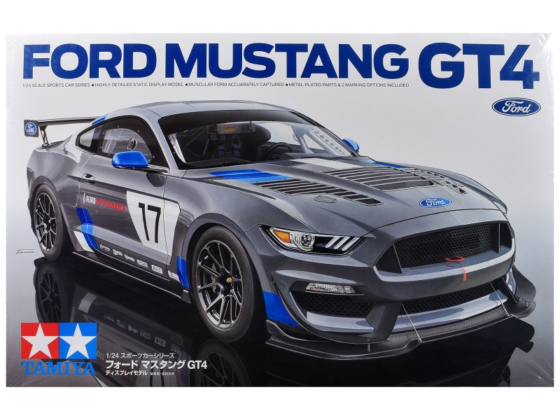 Ford Mustang GT4 1/24 Scale Model Kit